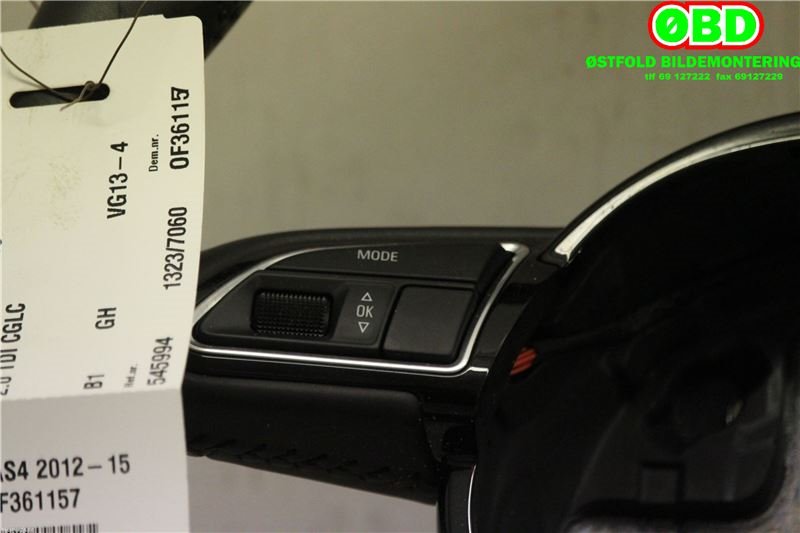 Ratt til Audi A4 2007-2014 (Type IV) (B8) (B8) (AUDI|8K0 419 091 BM|)