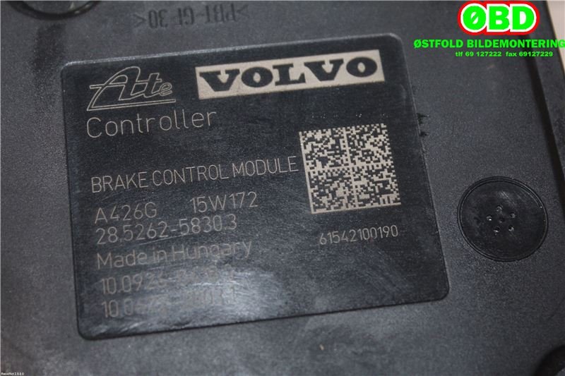 ABS sentral til Volvo XC60 2014-2017 (Type I, Fase 2)  (VOLVO|31423350||31423348)