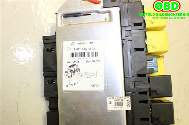 Sikringsboks til Mercedes CL 2000-2006 (C215) (C215) (MERCEDES|A 026 545 02 32||0265455232)