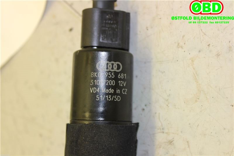 Spylerpumpe til Audi A4 2007-2014 (Type IV) (B8) (B8) (AUDI|8K0 955 681||8K0955681)