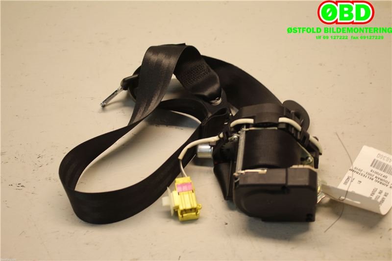 Airbag beltestrammer til VW Touran 2007-2010 (Type I, Fase 2)  (VOLKSWAGEN|)