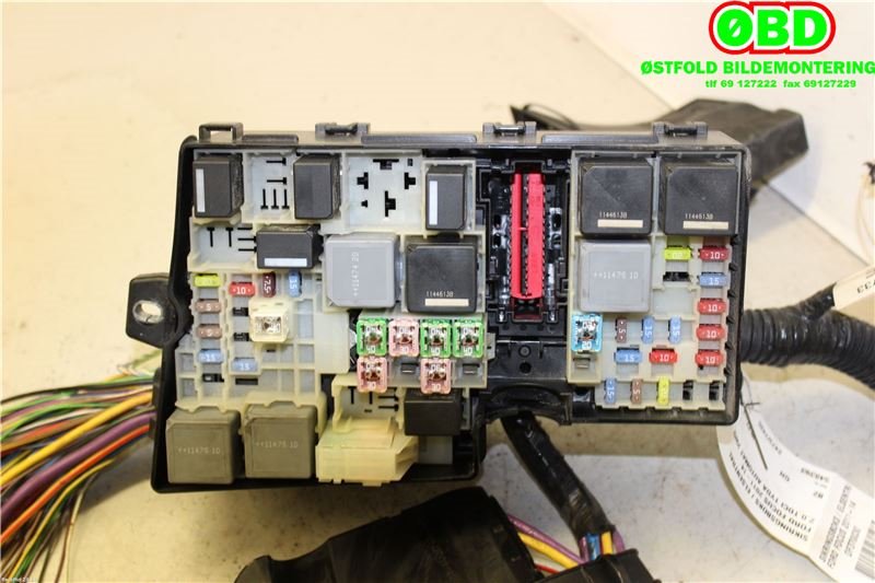 Sikringsboks til Ford Focus, 2011-2014 (Type III, Fase 1) (FORD|)