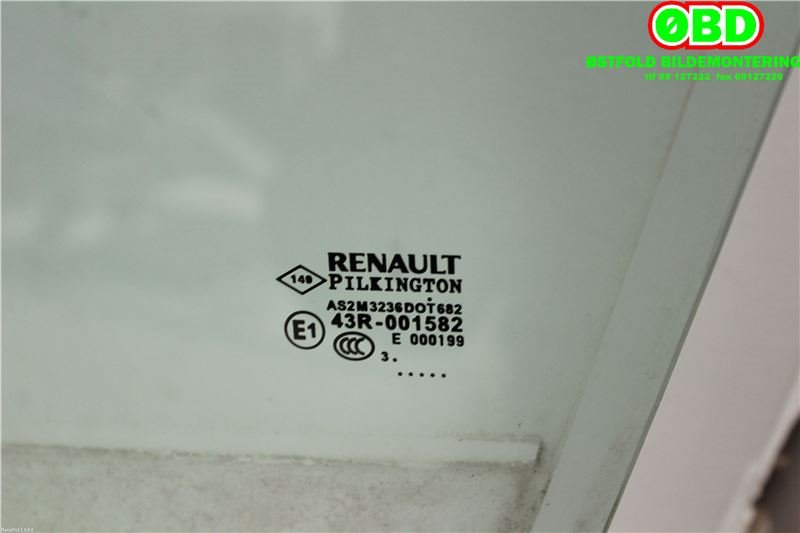 Siderute venstre foran til Renault Captur, 2013-2020 (Type I)  (RENAULT|803015006R)