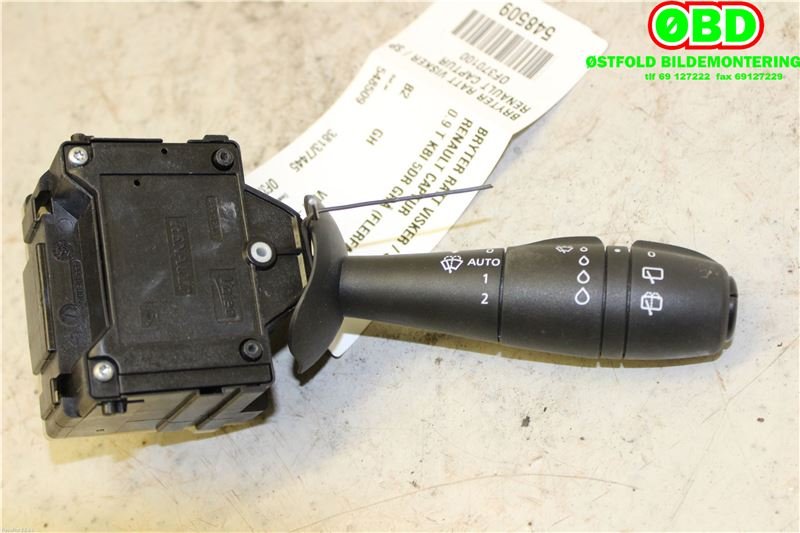 Bryter visker til Renault Captur, 2013-2020 (Type I)  (RENAULT|8201168016)