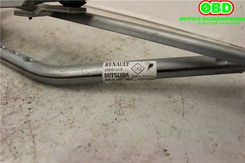 Viskeroverføring til Renault Captur 2013-2020 (Type I)  (RENAULT|288001161R|288008337R)