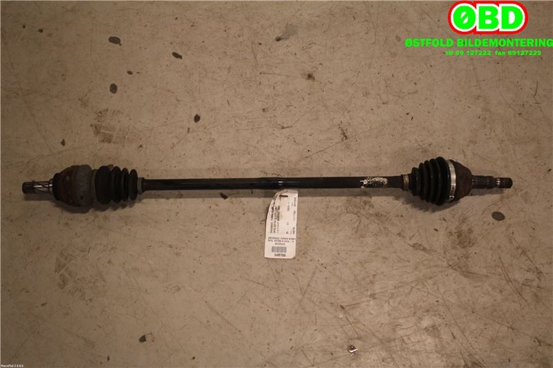 Drivaksel høyre foran til Opel Astra H 2004-2009 (OPEL|13191326|374601|)
