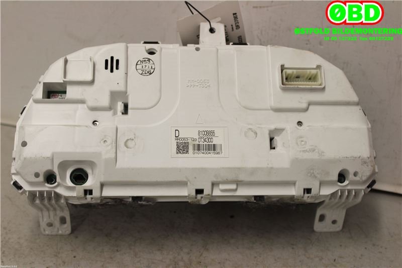 Instrumentpanel til Mitsubishi Outlander 2010-2012 (Type II, Fase 2)  (MITSUBISHI|8100B855|)