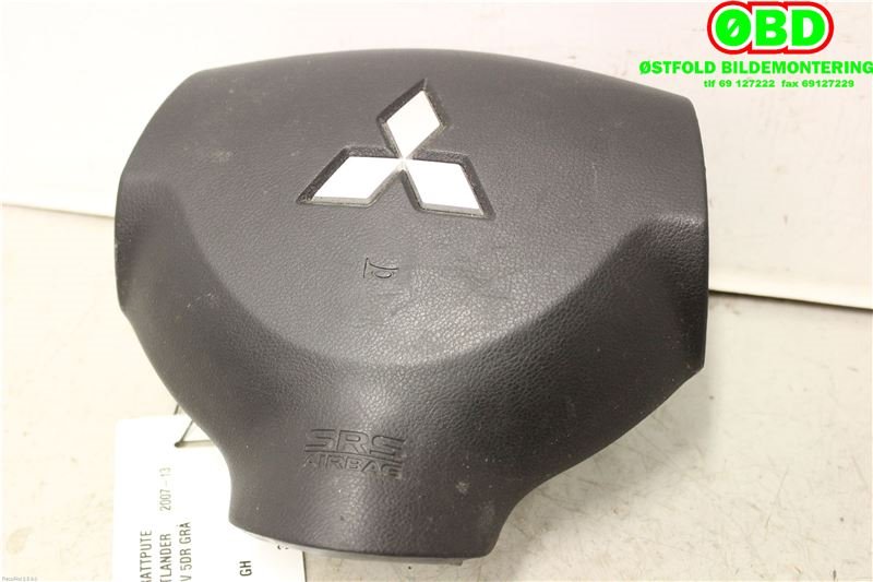 Airbag rattpute til Mitsubishi Outlander, 2010-2012 (Type II, Fase 2)  (MITSUBISHI|7030A088XB)
