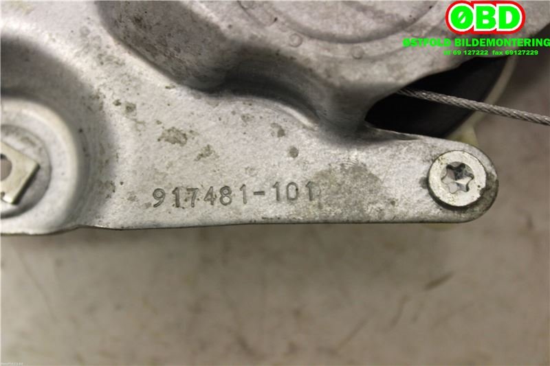 Ruteheis venstre bak til Peugeot 5008 2010-2017 (Type I)  (PEUGEOT|9223G3|1607675380|9683671780)