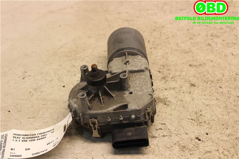 Viskermotor frontrute til Seat Alhambra, 2001-2010 (SEAT|7M3 955 119 A)