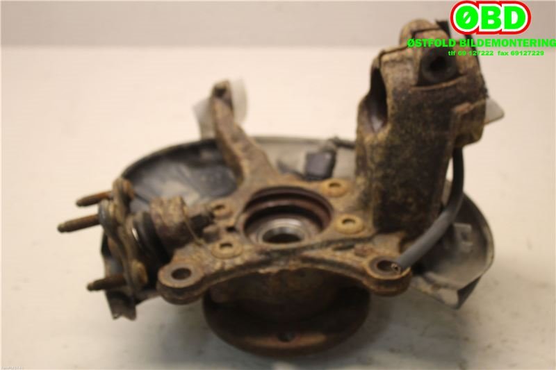 Hjulspindel venstre foran til VW Caddy 2010-2015 (Type III, Fase 2)  (VOLKSWAGEN|1K0 407 255 AA|)