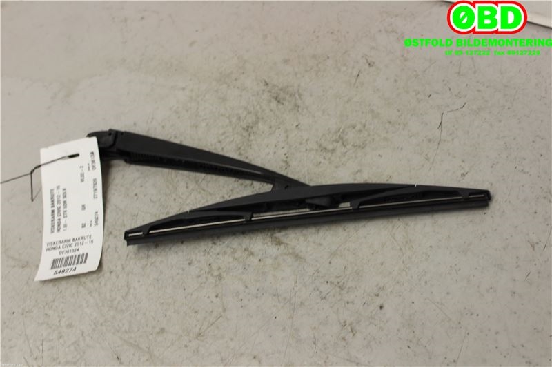 Viskerarm bakrute til Honda Civic 2012-2015 (Type IX, Fase 1) (HONDA|)