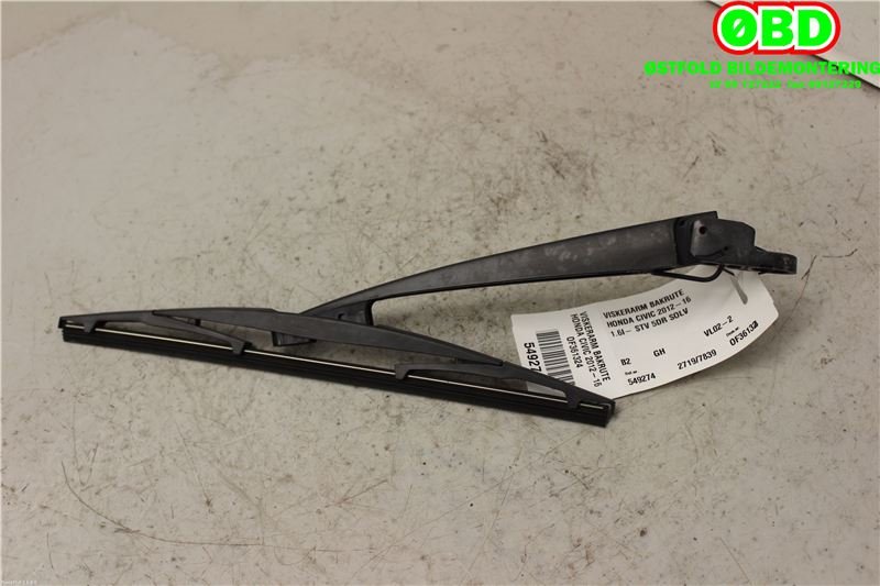 Viskerarm bakrute til Honda Civic 2012-2015 (Type IX, Fase 1) (HONDA|)