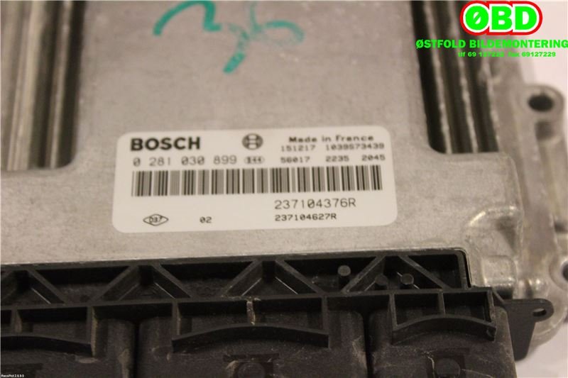 Styreenhet motor til Renault Kangoo 2008-2021 (Type II)  (RENAULT KANGOO II VAREBIL||0281030899)
