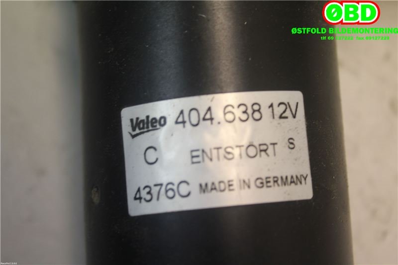 Viskermotor frontrute til Peugeot 307 2005-2008 (Fase 2)  (PEUGEOT||404.638)