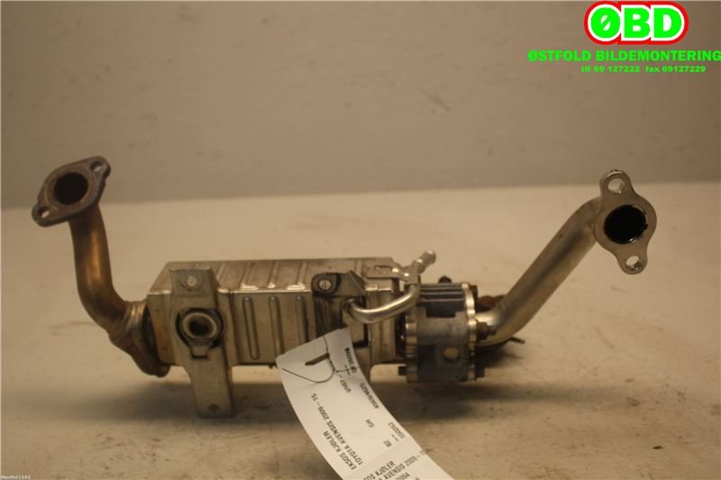EGR-kjøler til Toyota Avensis 2009-2015 (Type III, Fase 1)  (TOYOTA|256010R020|)