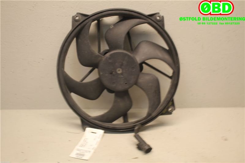 Kjølevifte til Peugeot 307, 2005-2008 (Fase 2)  (PEUGEOT|1253K2)