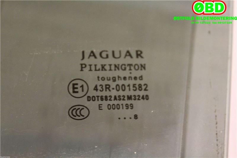 Siderute venstre bak til Jaguar XF 2008-2015 (X250) (X250) (JAGUAR|C2Z2828|C2Z28403|)
