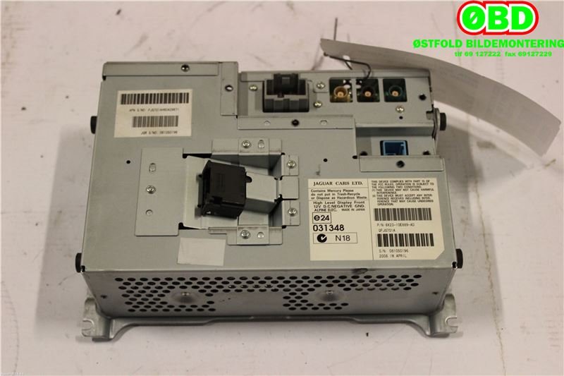 Instrument kjørecomputer til Jaguar XF 2008-2015 (X250) (X250) (JAGUAR|C2Z11358|C2Z11734|8X2310E889AD)