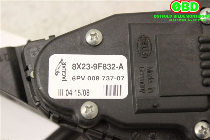 Pedal gass til Jaguar XF 2008-2015 (X250) (X250) (JAGUAR|C2Z3217|)