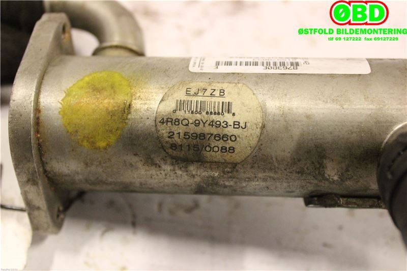 EGR-kjøler til Jaguar XF 2008-2015 (X250) (X250) (JAGUAR||4R8Q9Y493BJ)