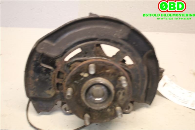 Hjulspindel høyre foran til Toyota RAV4 2006-2009 (Type III, Fase 1)  (TOYOTA|4321142080|4321142081|)
