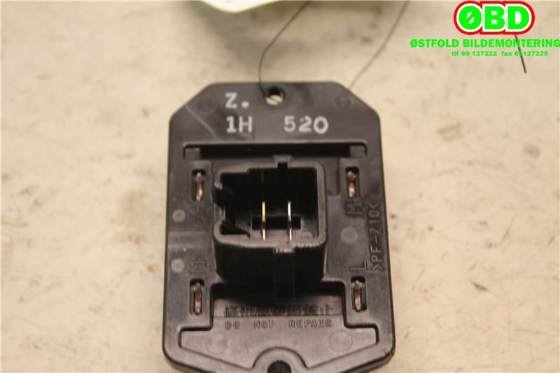Varmeapparat motstand til Toyota RAV4 2006-2009 (Type III, Fase 1) (TOYOTA|8713826160|8713871010|)