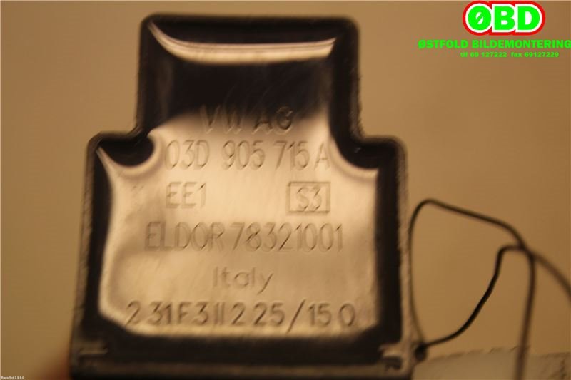 Coil elektronisk til VW Polo 2002-2005 (Type IV, Fase 1) (VOLKSWAGEN|03D 905 715 A||03D905715A)
