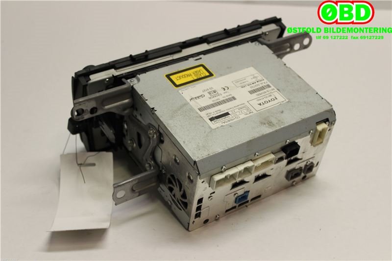Bilstereo navigasjon til Toyota Prius 2009-2016 (Type III) (COMBI) (COMBI) (TOYOTA|8610047041|8611360V830|8612047400)