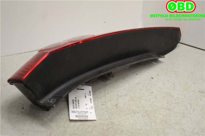 Baklykt venstre til Ford Fiesta 2002-2008 (Type V)  (FORD|1437626|)