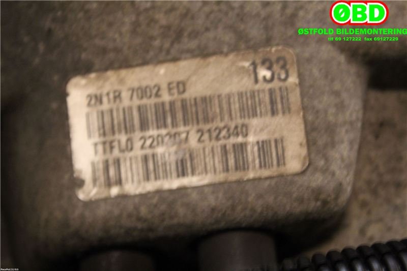 Girkasse manuell til Ford Fiesta 2002-2008 (Type V) (FORD|1561677|)