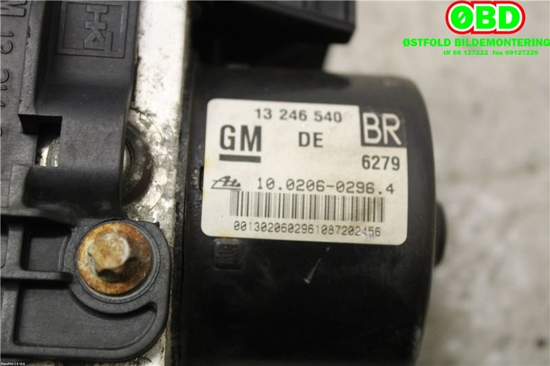 ABS sentral til Opel Zafira B 2005-2011  (OPEL|93188670|5530154|13246540)