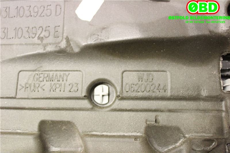 Motordeksel over motor til VW Tiguan 2007-2011 (Type I, Fase 1)  (VOLKSWAGEN|03L 103 925 AM||03L103925)