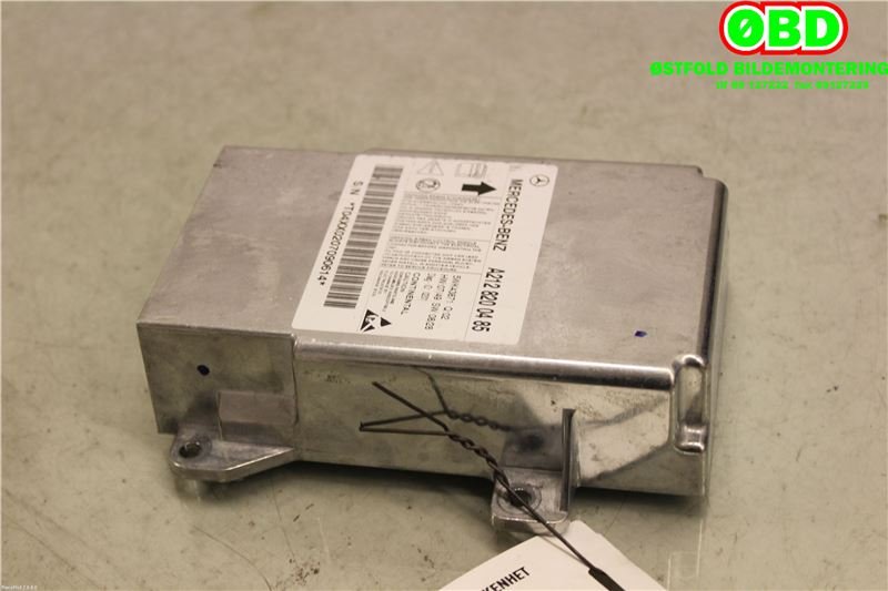 Airbag elektronikk til Mercedes E-Klasse, 2009-2013 (Fase 1) (W212) (W212) (MERCEDES|A 212 820 04 85)