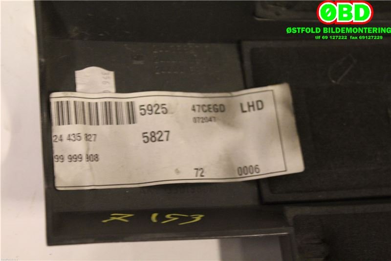 Motordeksel over motor til Opel Vectra C 2002-2005 (Type I) (OPEL|24435827|5607574|)