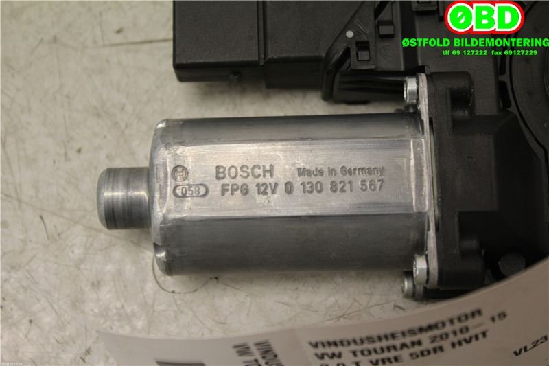 Ruteheis venstre bak til VW Touran 2010-2015 (Type I, Fase 3)  (VOLKSWAGEN|5K0 959 703 A||5K0959703A)