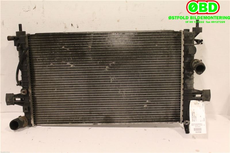 Radiator (manuell gir) til Opel Astra H 2004-2009 (OPEL|13145210|1300265|)
