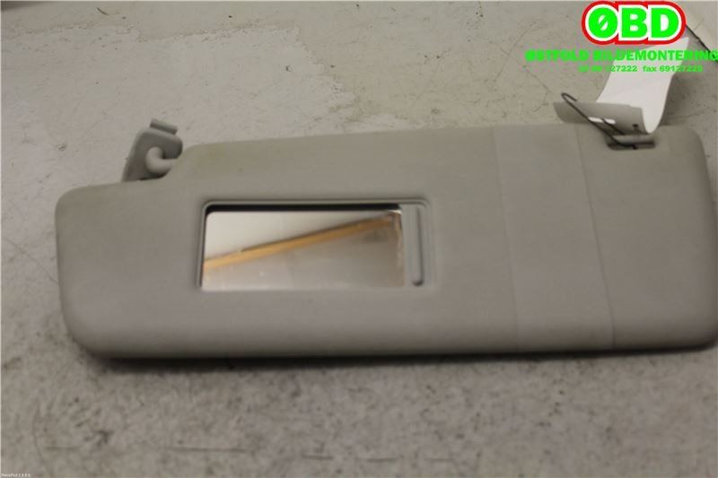 Solskjerm til VW Touran 2010-2015 (Type I, Fase 3)  (VOLKSWAGEN|1T0 857 551 H|)