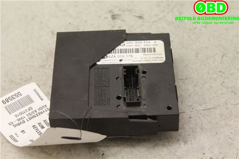 Styreenhet diverse til Audi A3 1996-2003 (Type I) (18T||5K0959434A)