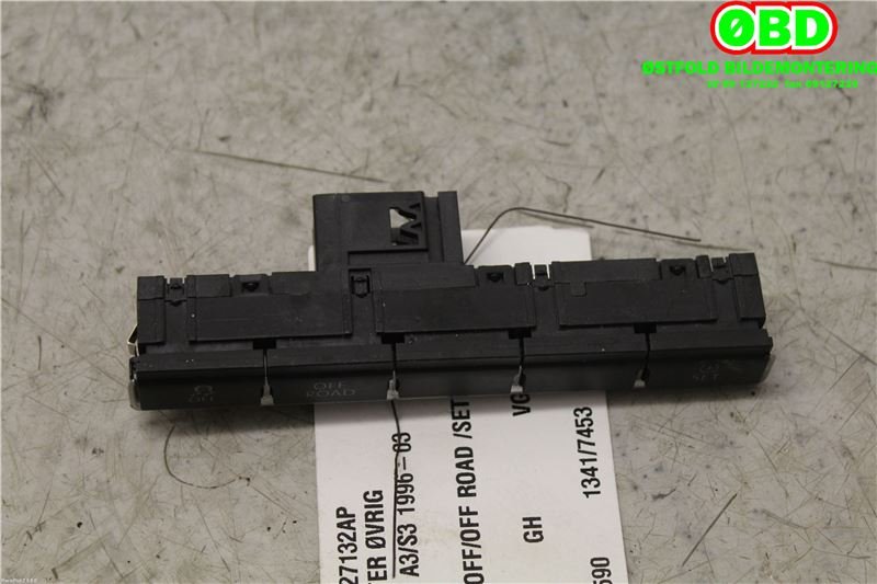 Bryter diverse til Audi A3 1996-2003 (Type I)  (18T||5N1927132AP)