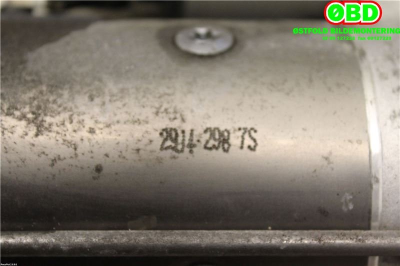 Starter diesel til VW Golf VII 2012-2017 (Fase 1)  (VOLKSWAGEN|02M 911 024 S|02M 911 024 B|02M911024S)