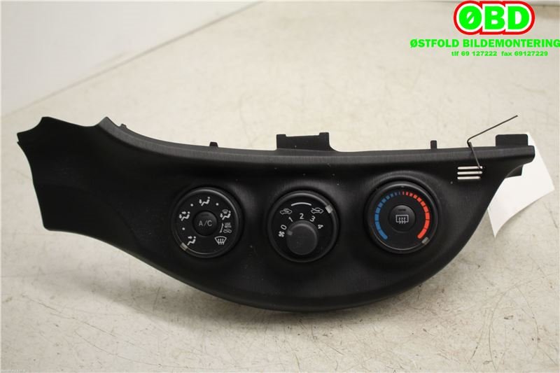 Varmeapparat betjening til Toyota Yaris, 2012-2014 (Type III, Fase 1) (TOYOTA|)