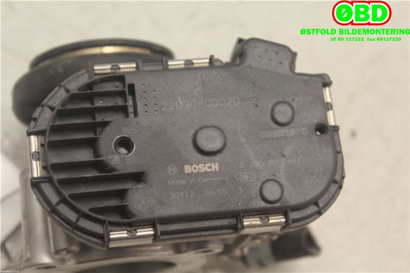 Spjeldhus til Toyota Yaris 2012-2014 (Type III, Fase 1)  (TOYOTA|220300Q020|0280750481)