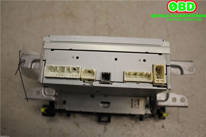 Bilstereo til Toyota Yaris 2012-2014 (Type III, Fase 1)  (TOYOTA|861200D640|)