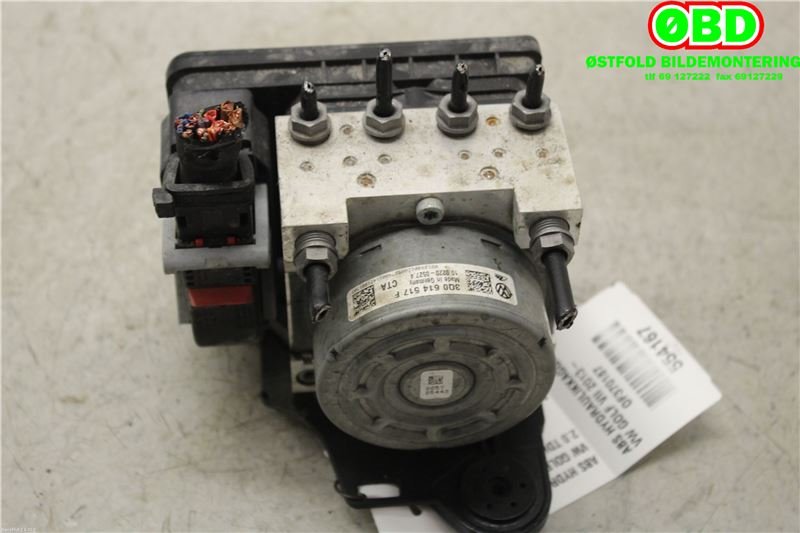 ABS sentral til VW Golf VII 2012-2017 (Fase 1)  (VOLKSWAGEN|3Q0 614 517 AF||3Q0614517F)