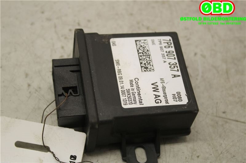 Styreenhet diverse til Škoda Octavia 2013-2016 (Type III, Fase 1) (SKODA|7P6 907 357 A||7P6907357A)