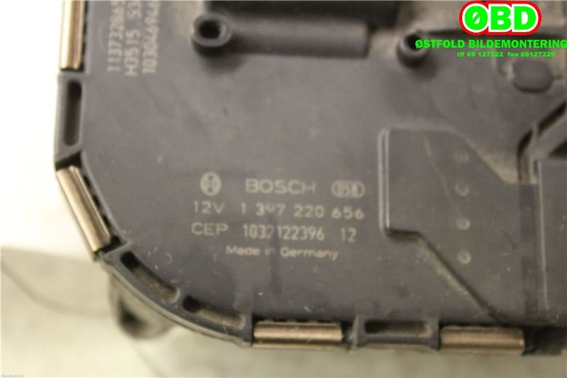 Viskermotor frontrute til VW Touran 2010-2015 (Type I, Fase 3)  (|1397220656)