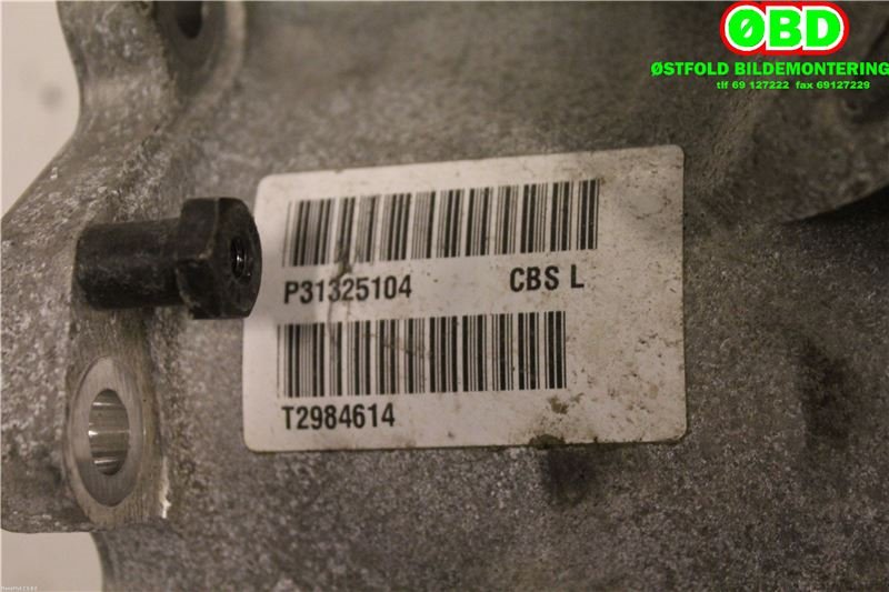 Kardang til Volvo XC70 2014-2016 (Type II, Fase 2)  (VOLVO|36003193||31325104)