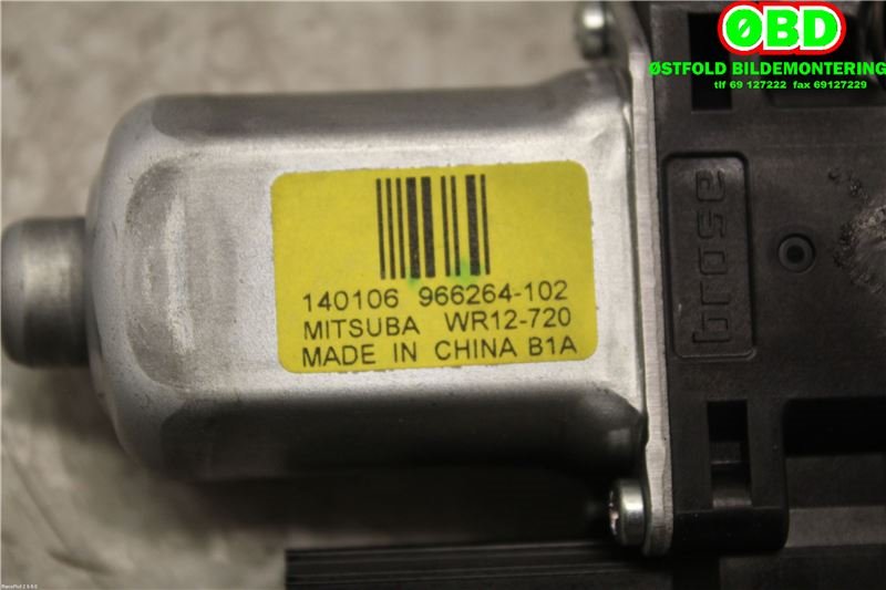 Ruteheis venstre bak til Volvo XC70 2014-2016 (Type II, Fase 2)  (VOLVO|31253064||966264102)