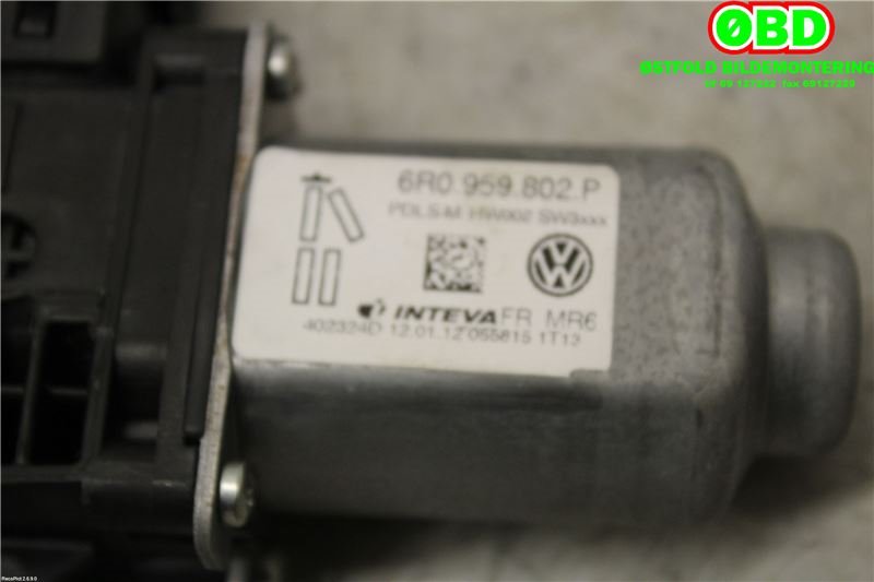Ruteheis høyre foran til Škoda Fabia 2010-2014 (Type II, Fase 2)  (SKODA|6R0 959 802 P||6R0959802P)